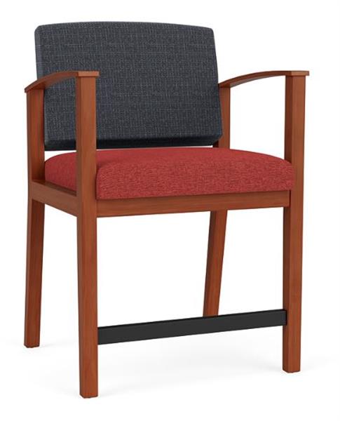 Amherst Wood Hip Chair - Oversize